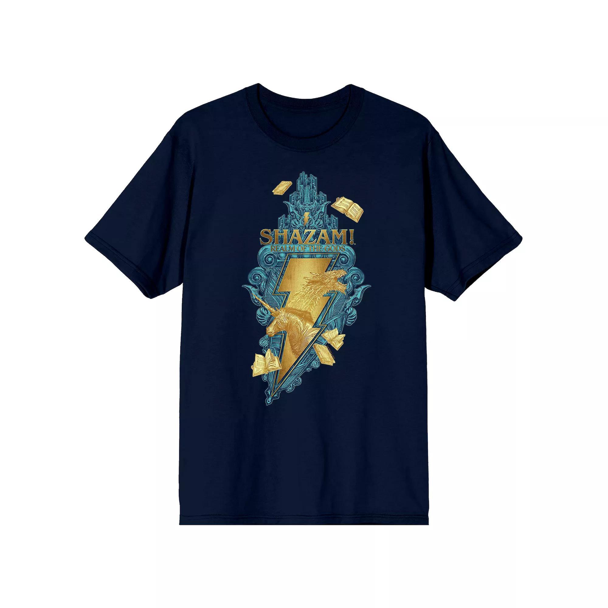 Men's Shazam 2 Fury Of The Gods Tee, Size: XXL, Blue Product Image