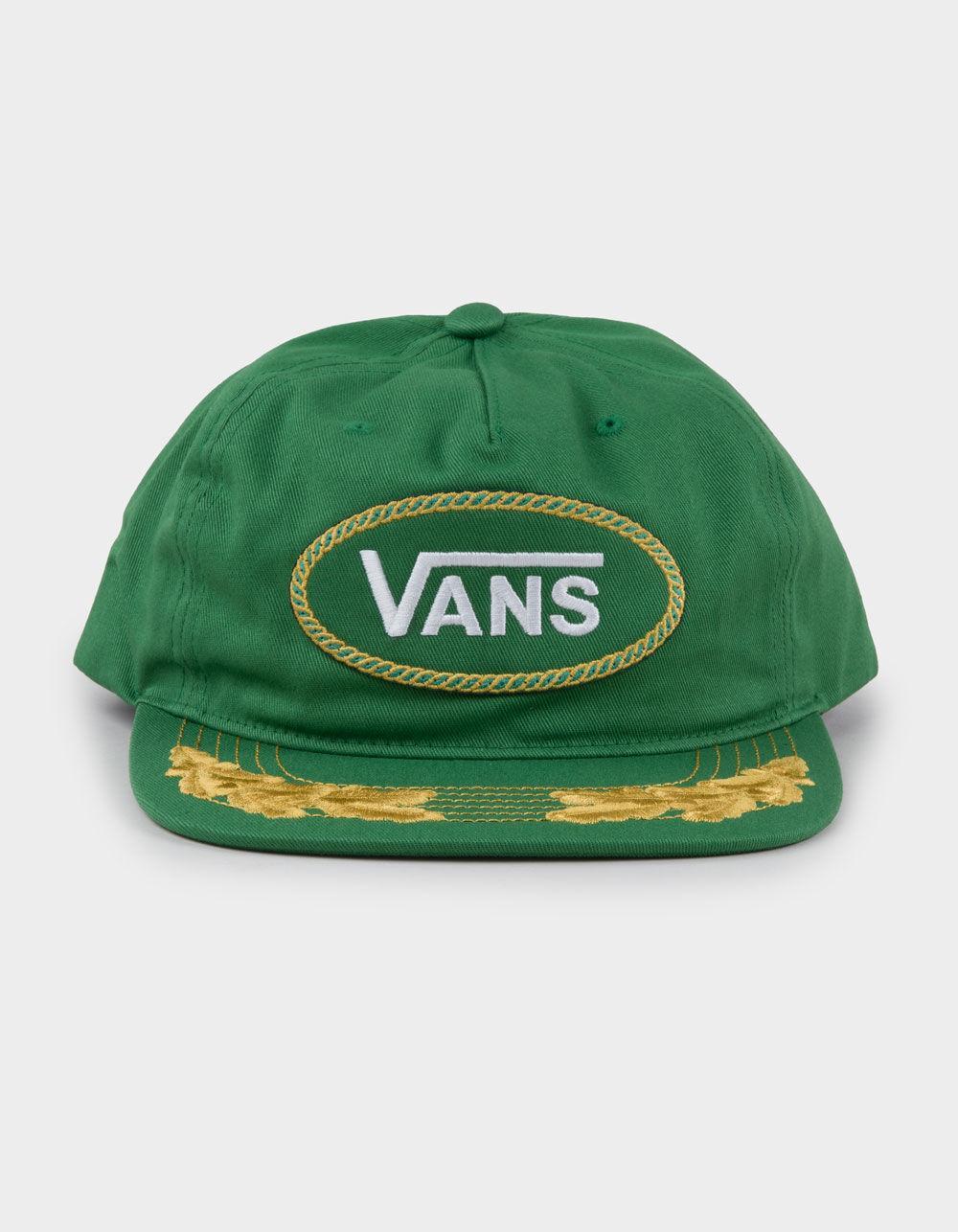 VANS Captain Van Doren Snapback Hat - GREEN Product Image