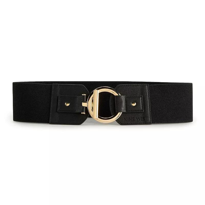 Womens Nine West Interlock Circle Stretch Belt Product Image