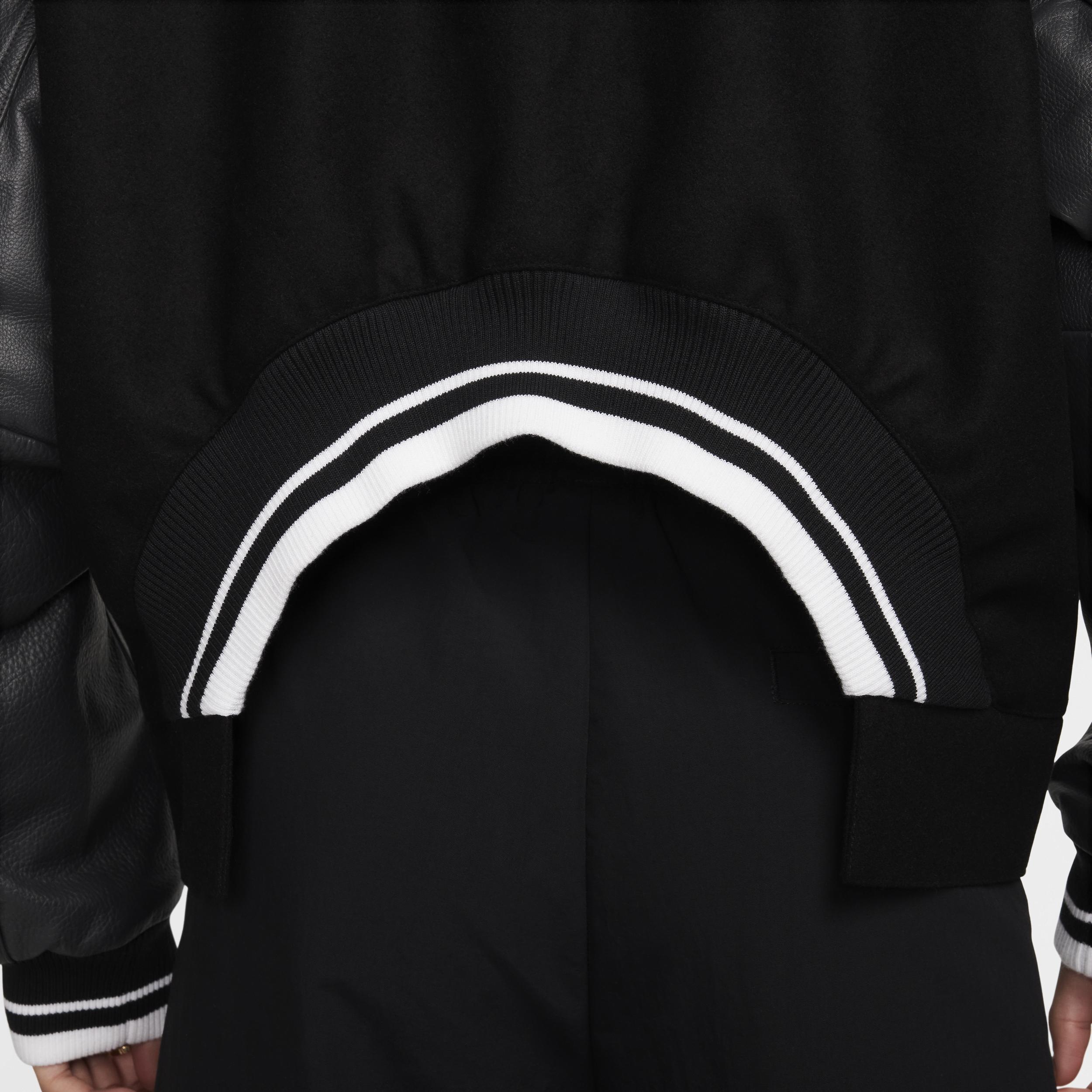 Nike Sportswear Women's Oversized Wool Destroyer Jacket Product Image