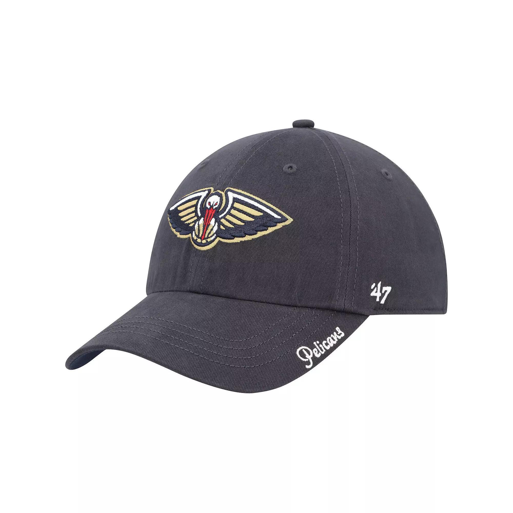 Womens 47 New Orleans Pelicans Miata Clean Up Adjustable Hat, Blue Product Image