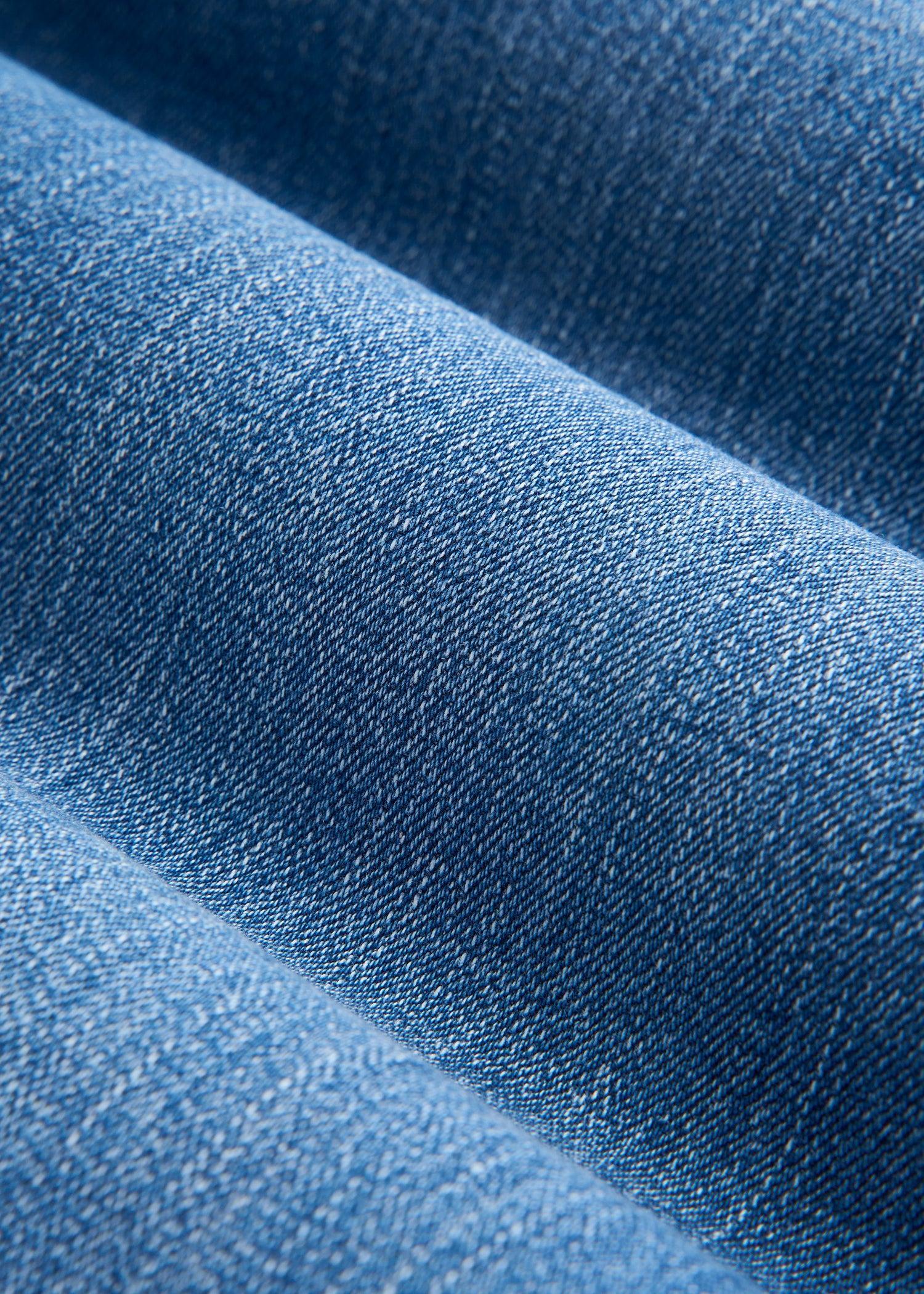 Carman TAPERED Jeans for Tall Men in Classic Mid Blue Product Image