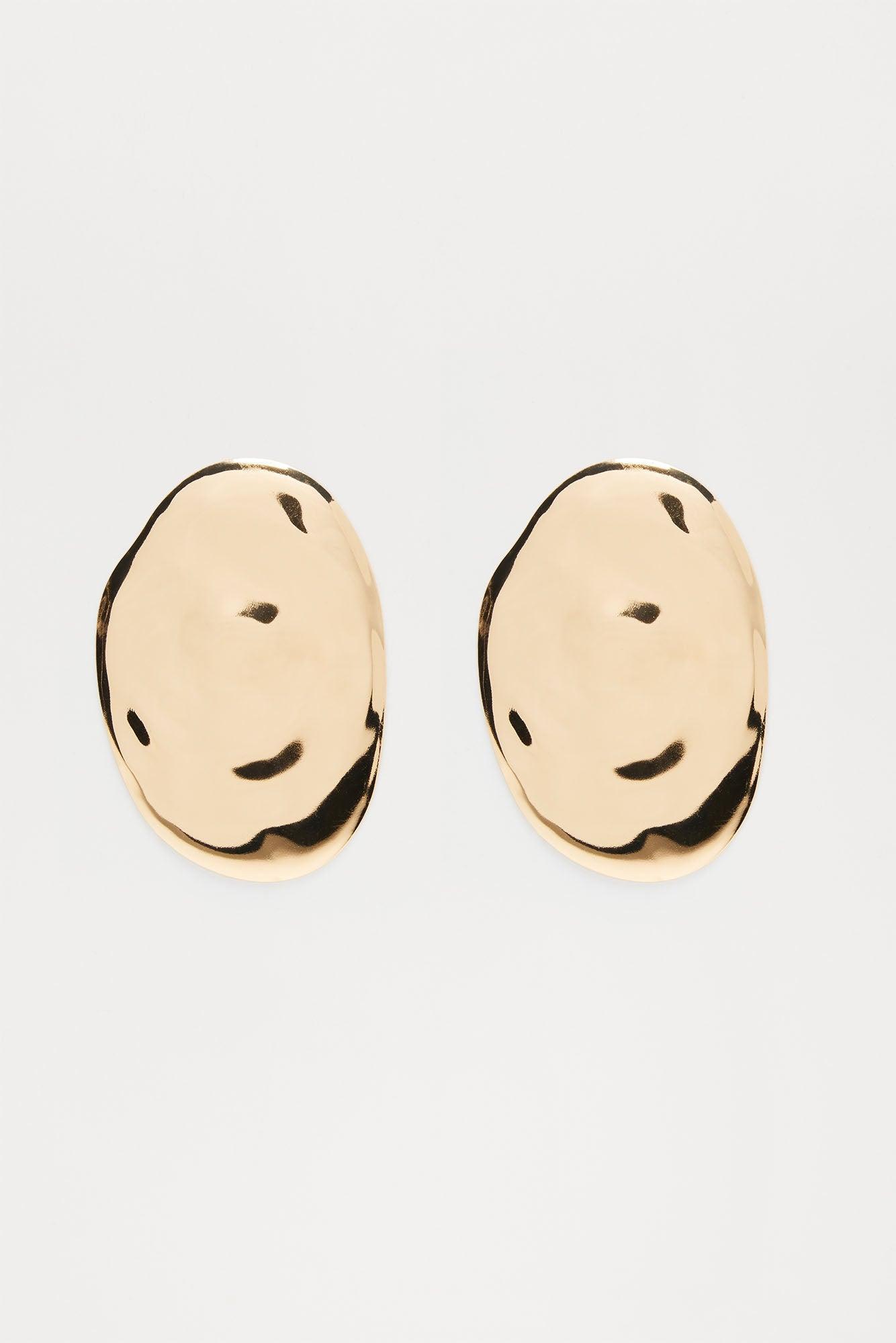Catching The Vibes Earrings - Gold Product Image