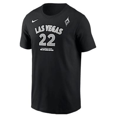 A'ja Wilson Las Vegas Aces Nike Men's WNBA T-Shirt Product Image