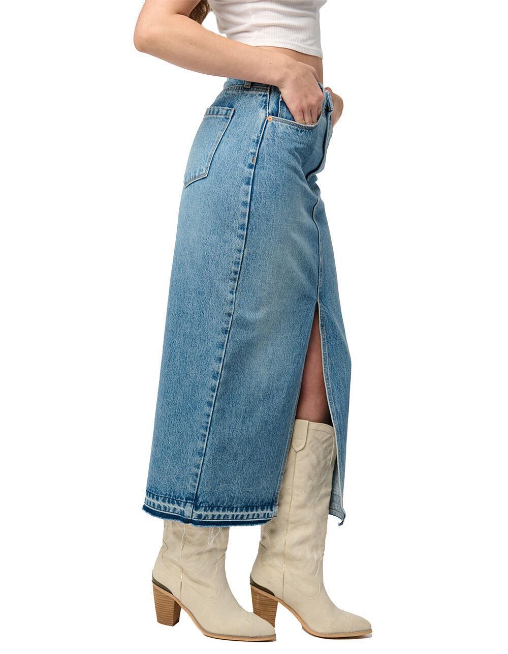 BLANK NYC Double Duty Womens Skirt - LIGHT BLUE Product Image