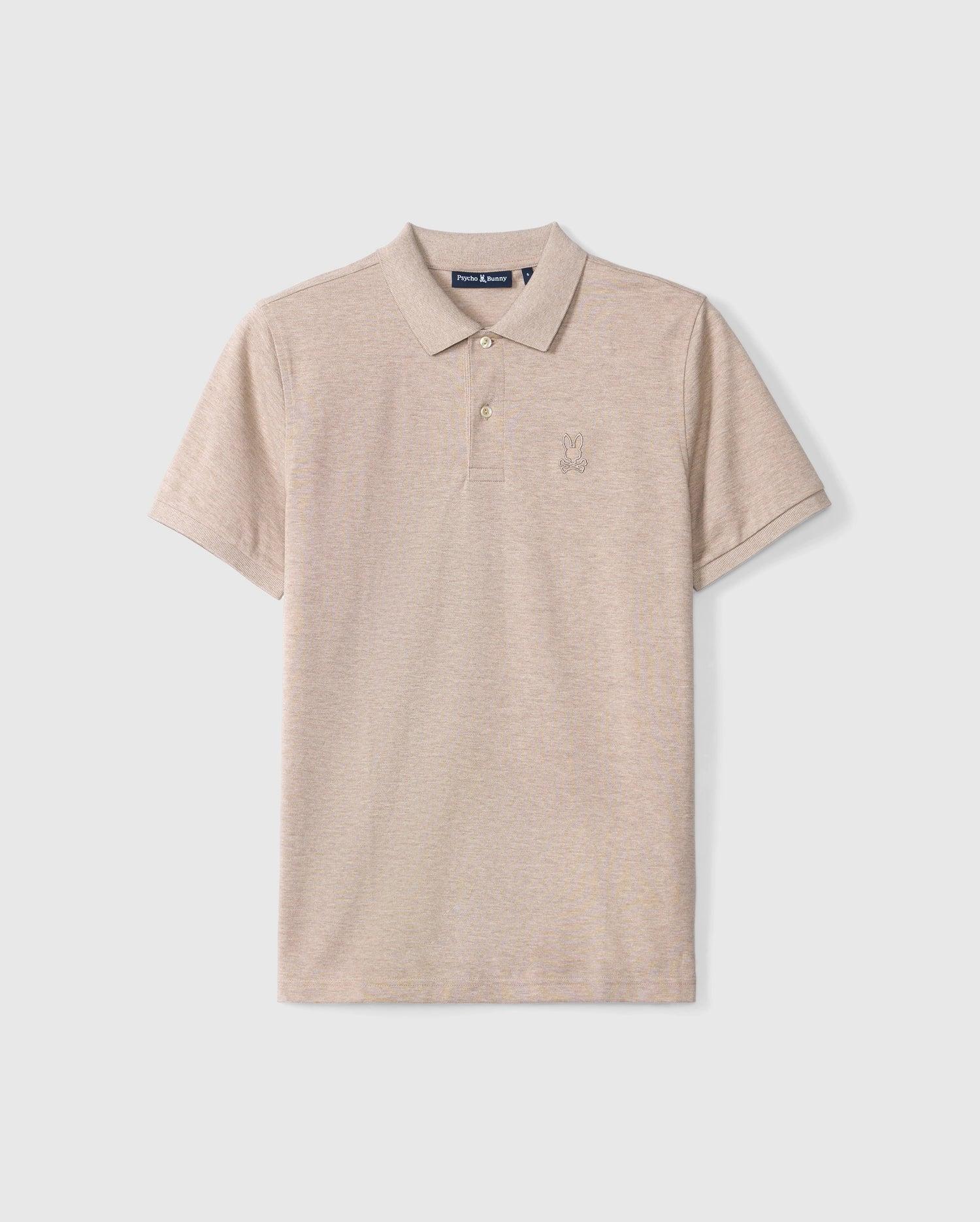 Men's James Premium Pique Polo Shirt 284 HEATHER TAN / XXL Product Image