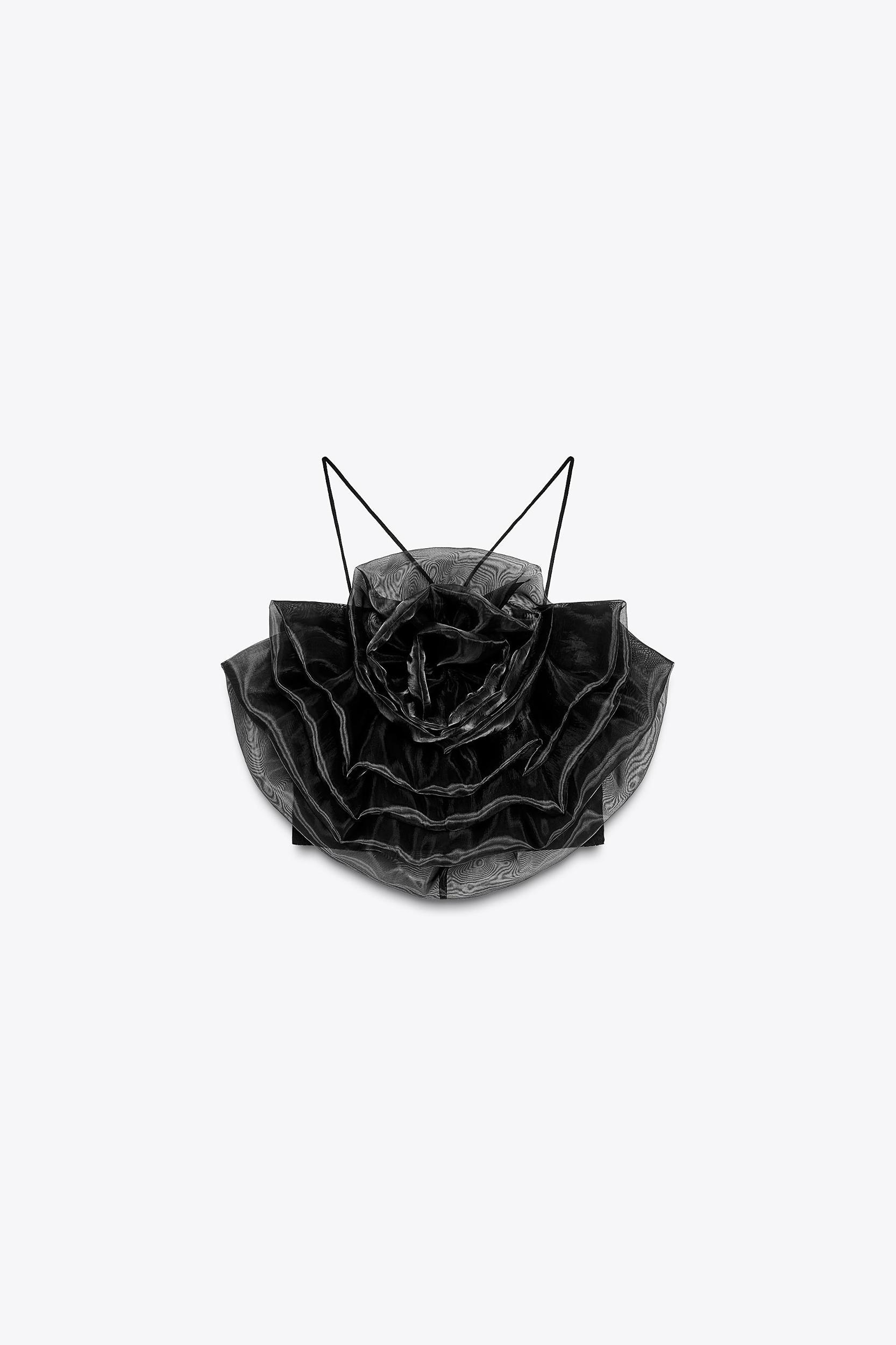 FLORAL ORGANZA TOP Product Image
