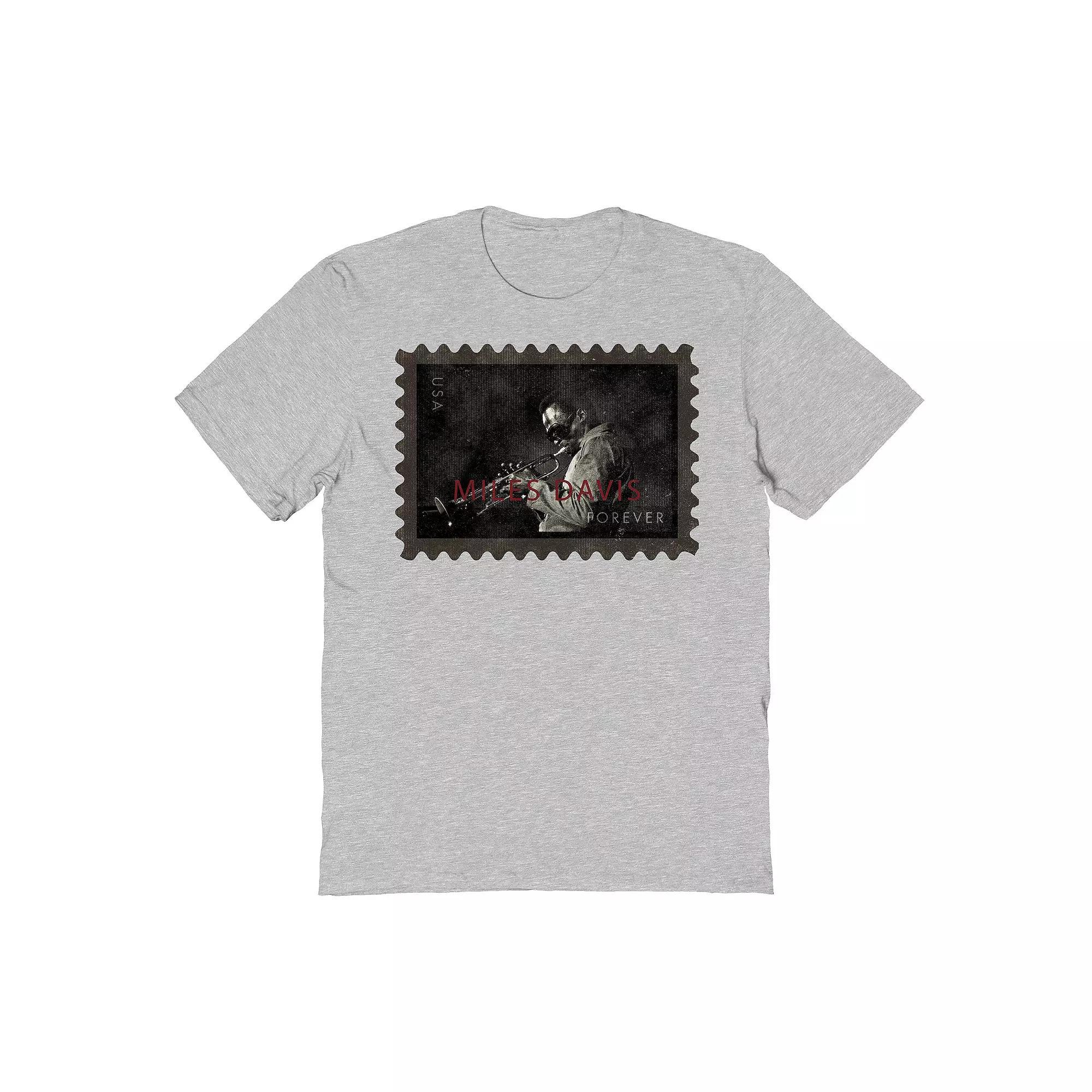 Men's Usa Stamp Graphic Tee, Size: XXL, Sport Gray Product Image