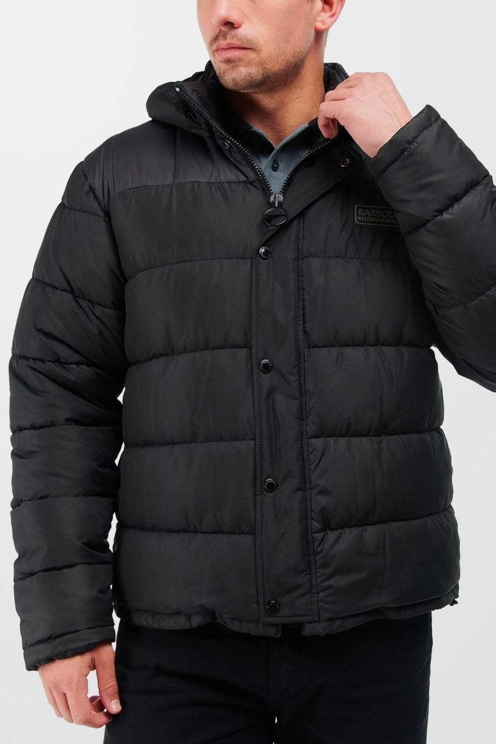 BARBOUR Long-sleeved Cotton Clothes In Black Product Image