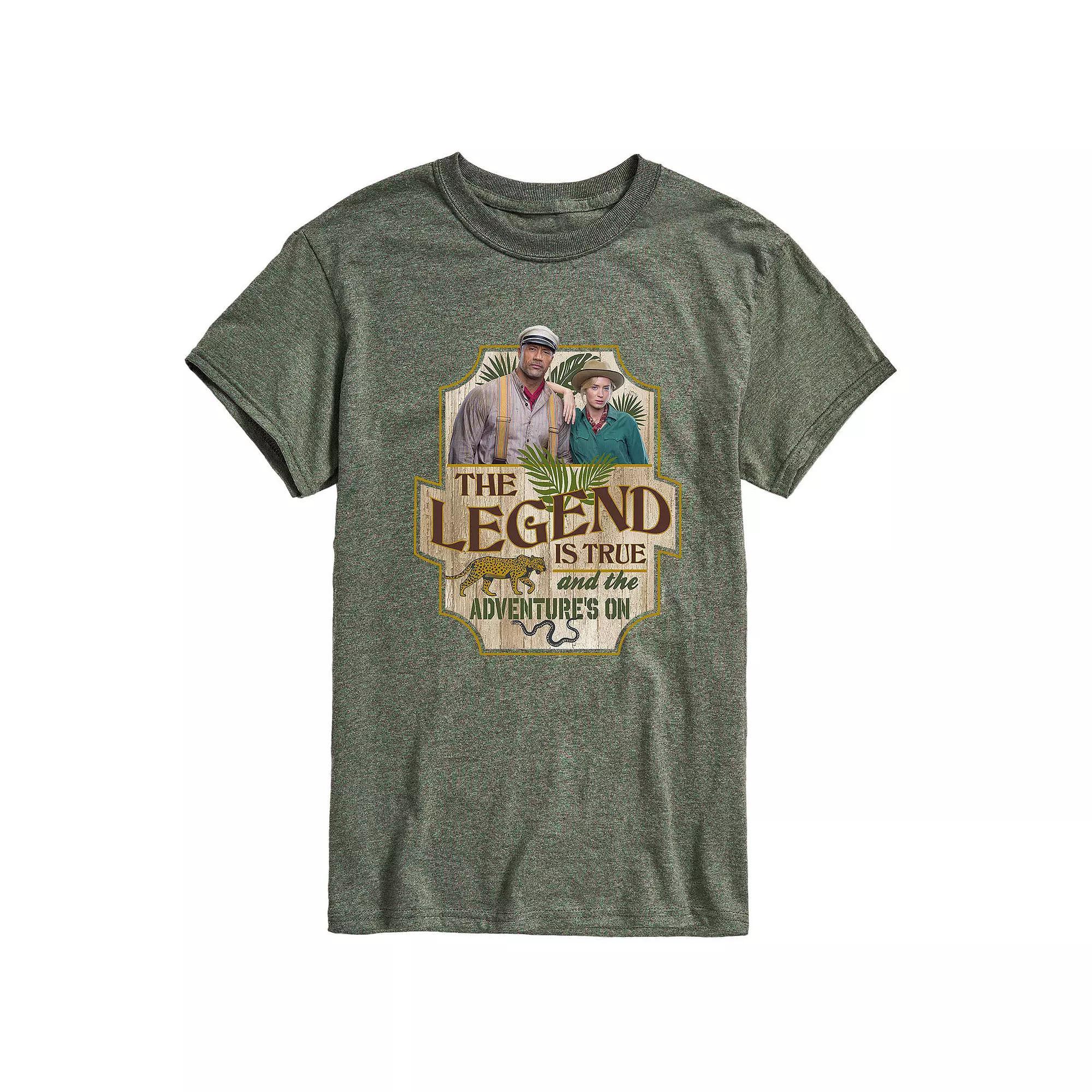 Disneys Jungle Cruise Mens The Legend Is True Graphic Tee Product Image