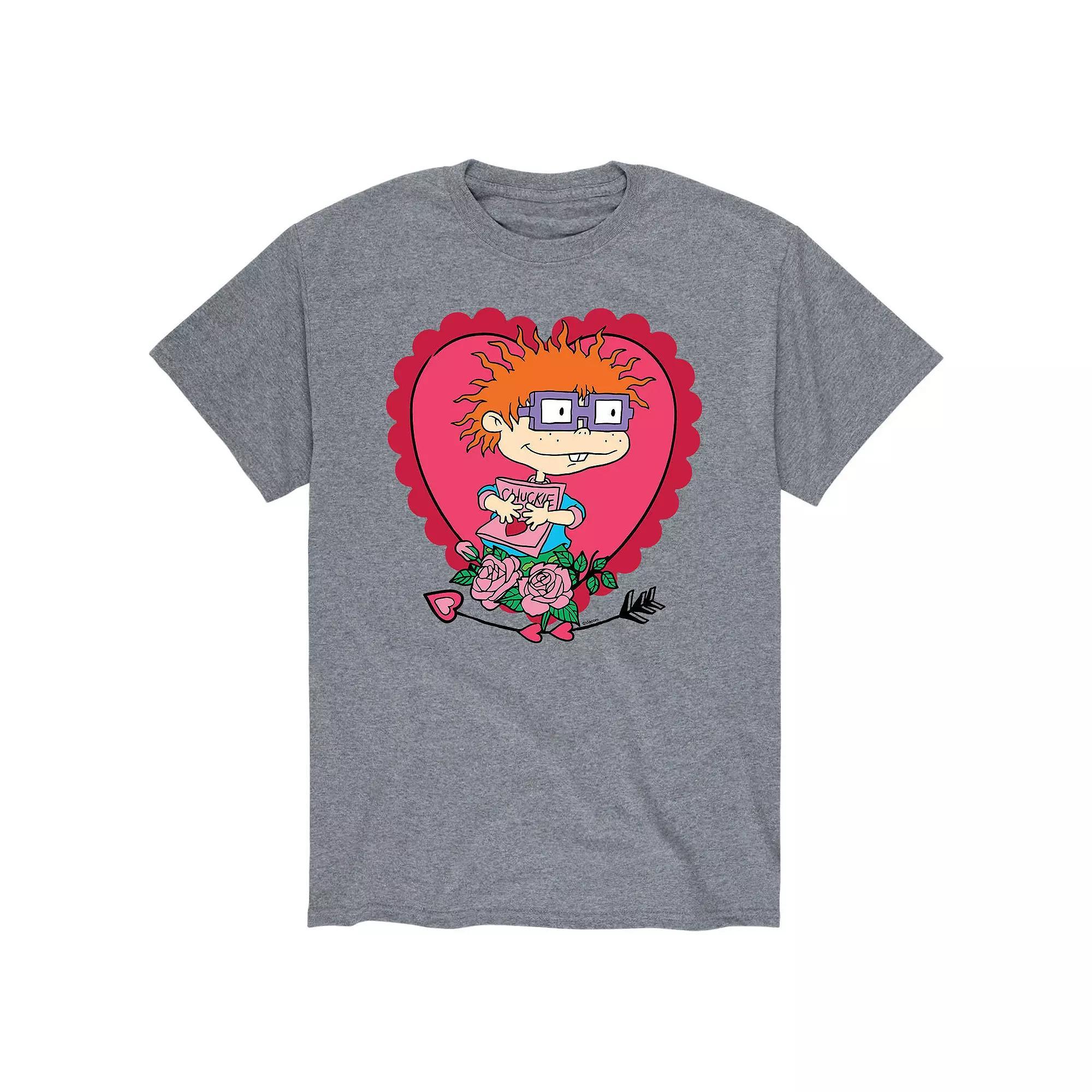 Mens Rugrats Valentines Chuckie Love Tee Product Image