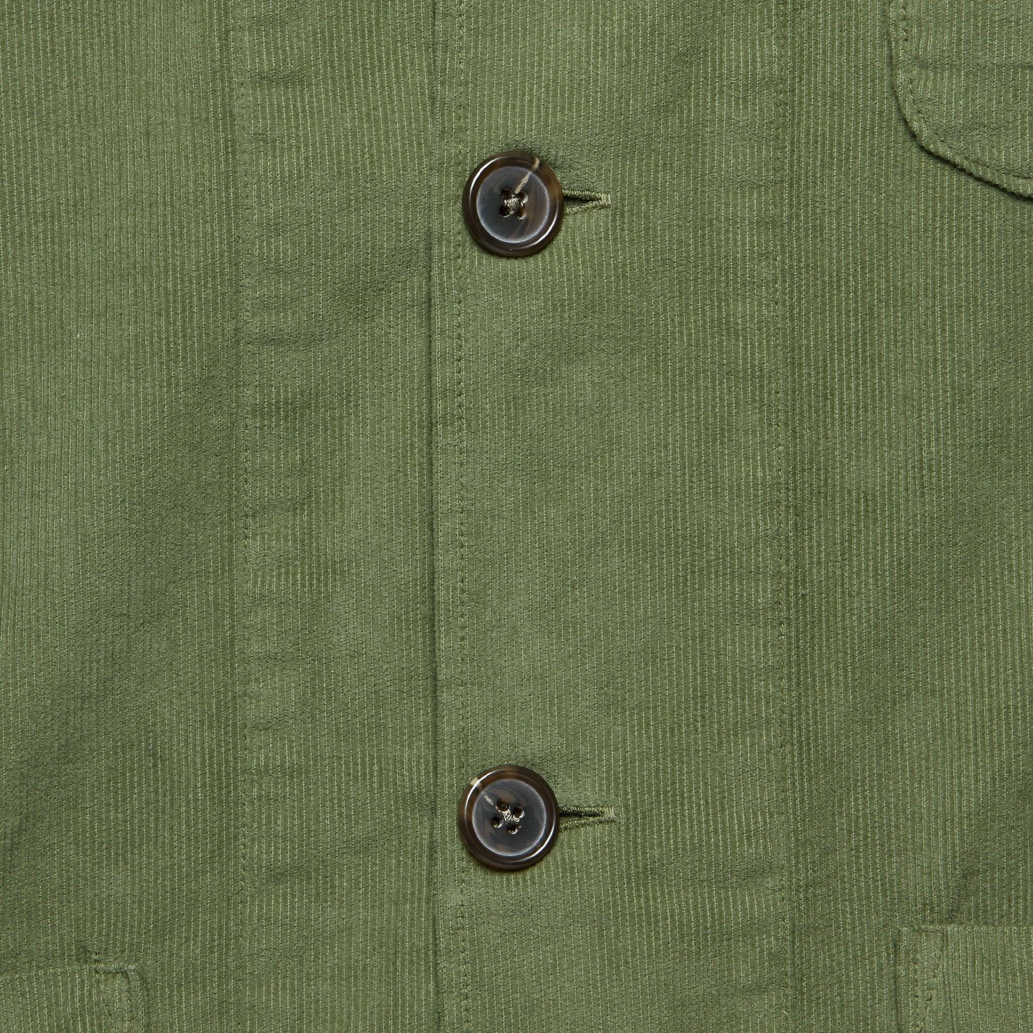 Bakers Fine Cord Overshirt - Olive Product Image