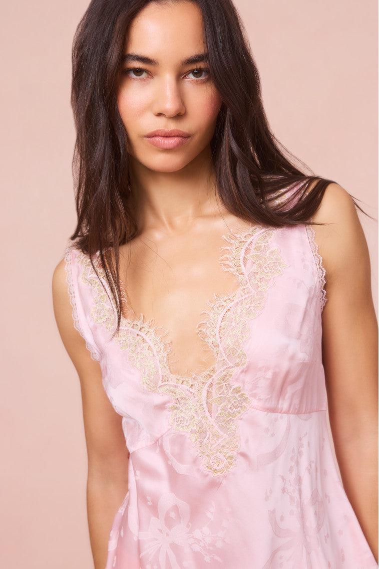 Adette Silk-Blend Jacquard Top Product Image