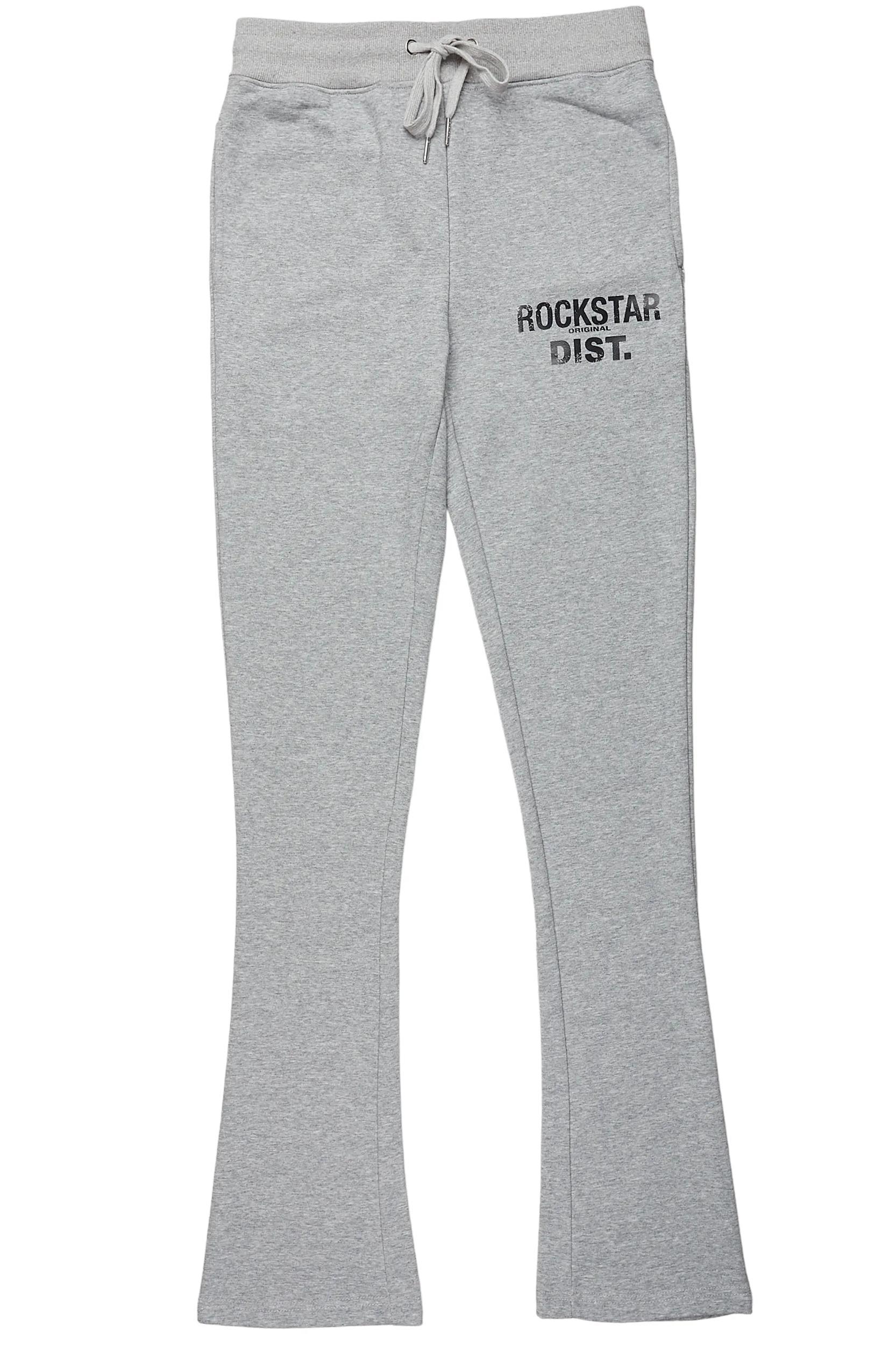 Alpine Grey Stacked Flare Pant Male Product Image