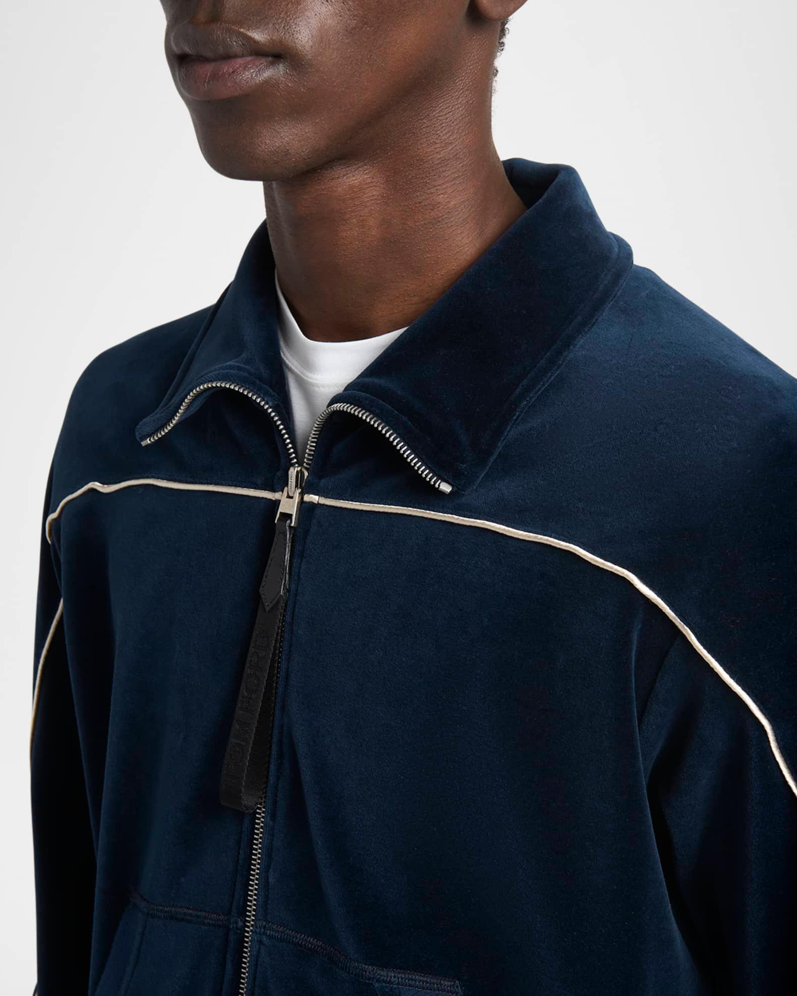 Men's Velour Piped Sweatpants Product Image