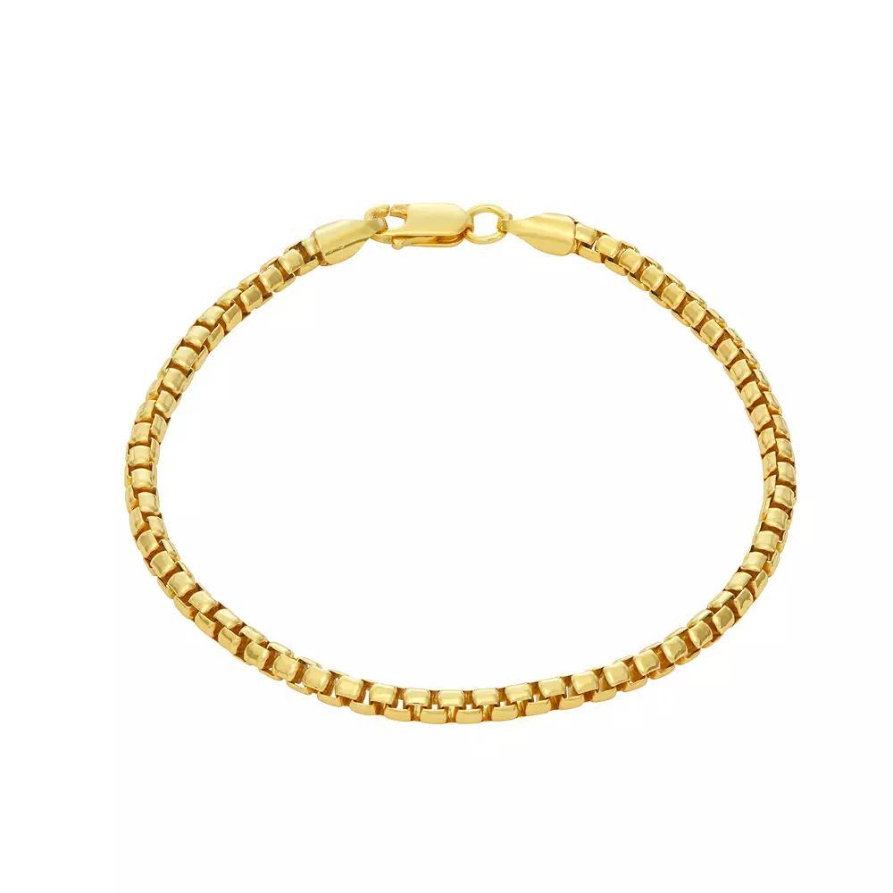 Giorgio di Vicenza Sterling Silver Mens Italian Box Chain Bracelet Product Image