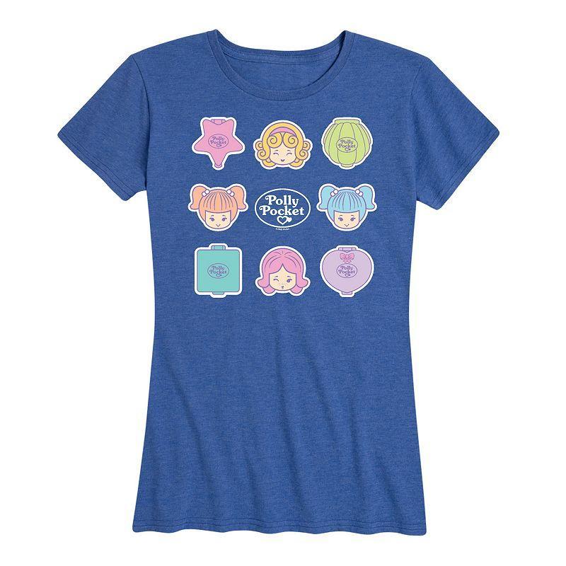 Womens Polly Pocket Grid Graphic Tee Product Image