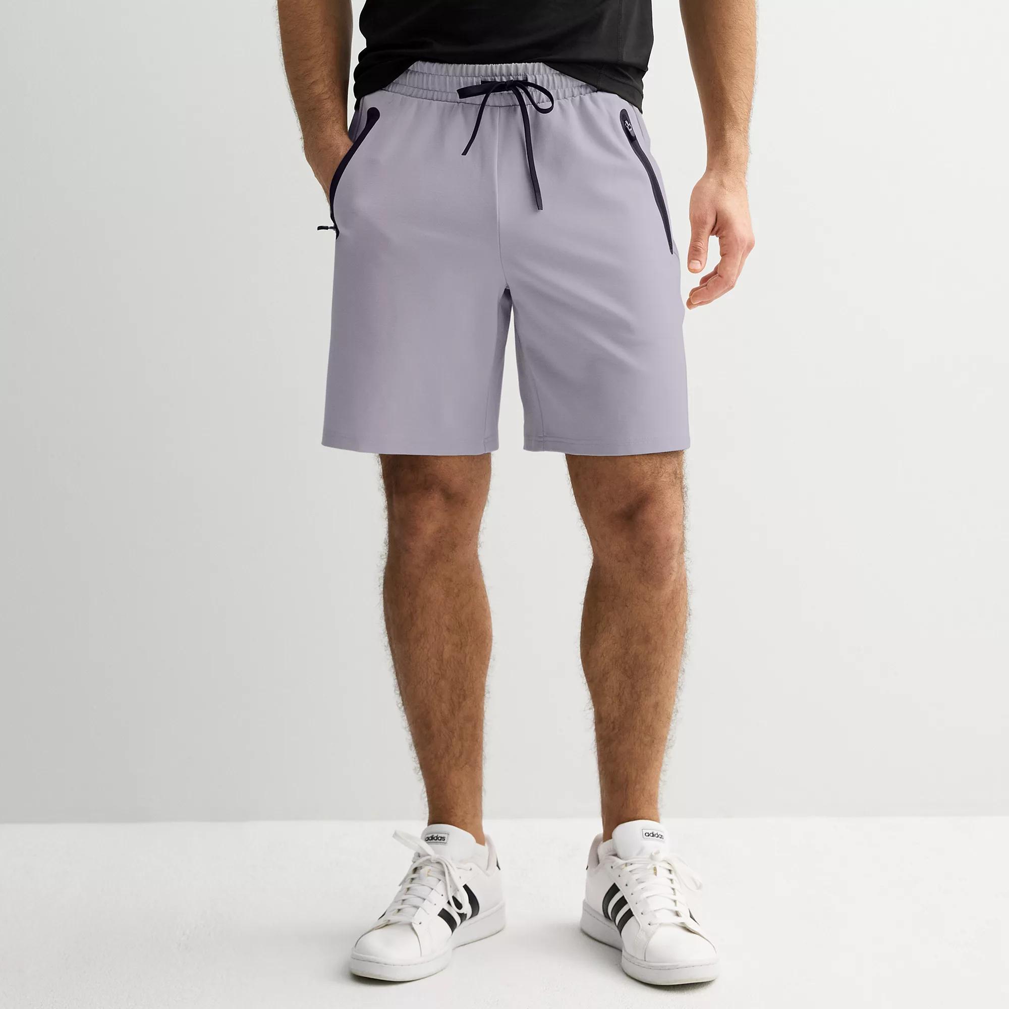 Men's Tek Gear® 8 in. Performance Ponte Shorts, Size: Medium, Wild Purple Product Image