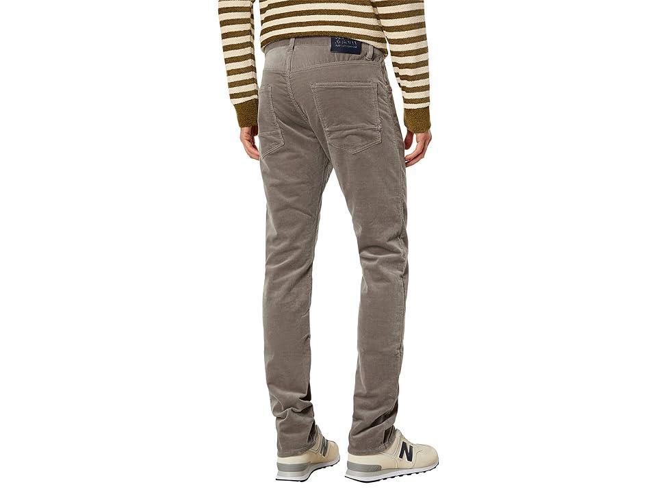 Scotch & Soda Ralston Regular Slim Pants in Stretch Corduroy (Moonstone) Men's Jeans Product Image