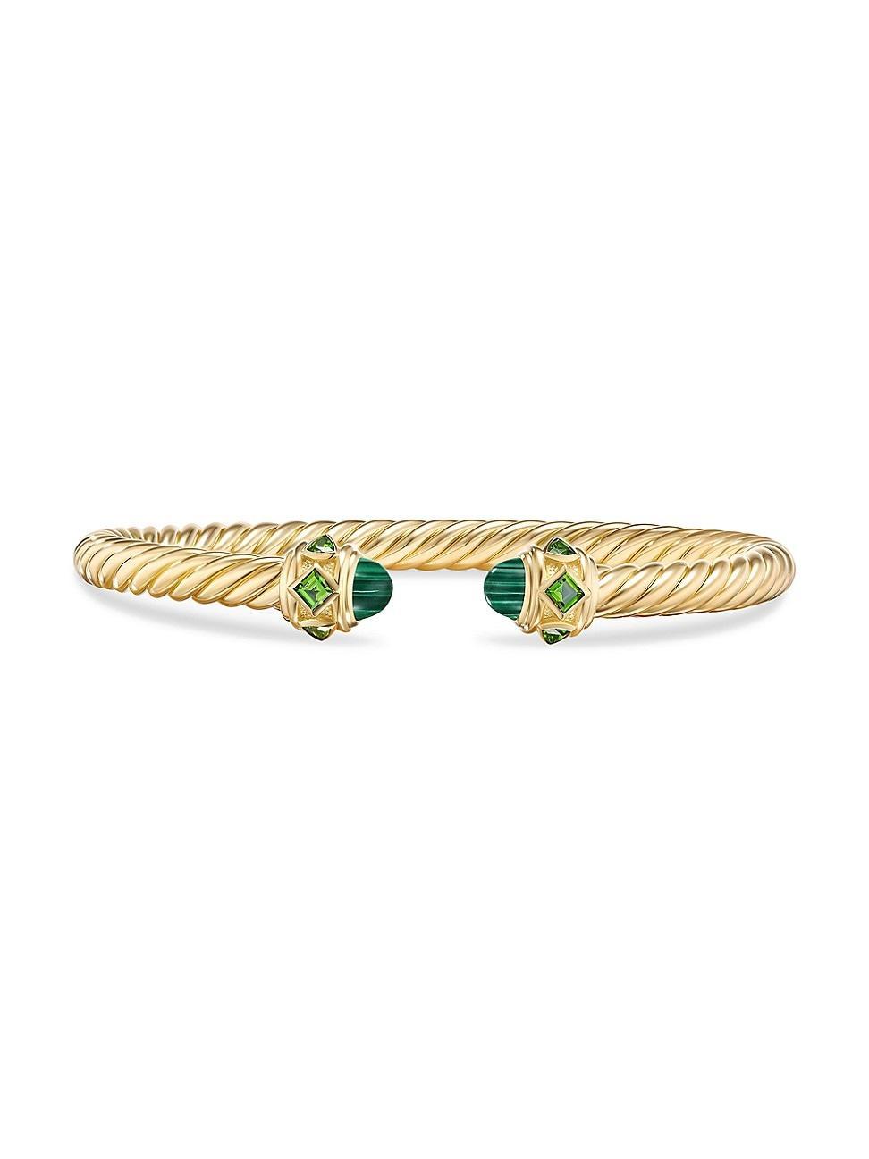Womens Renaissance Cablespira Bracelet in 18K Yellow Gold Product Image
