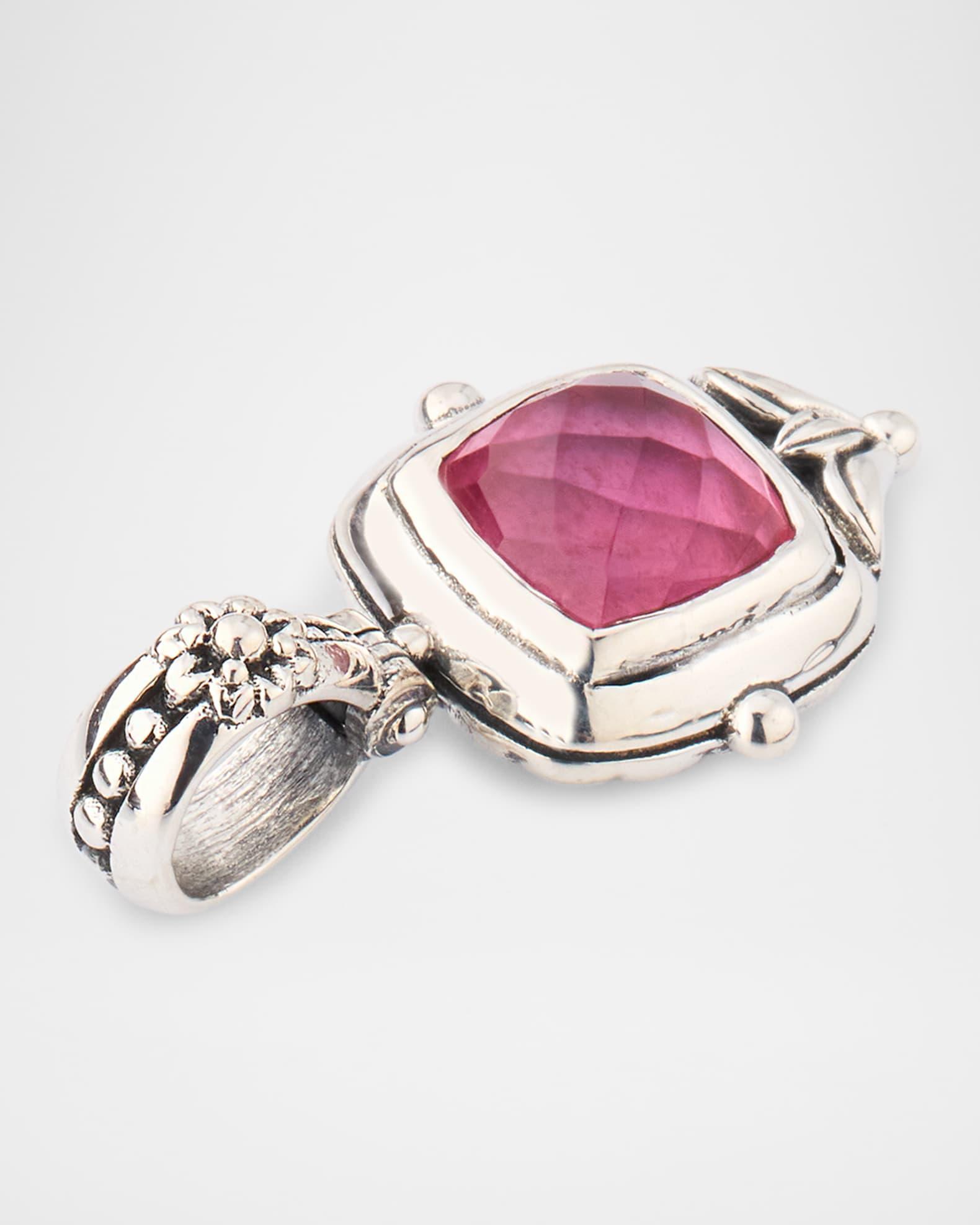 Ivy Rock Crystal, Strawberry Quartz and MOP Triplet Enhancer  Product Image