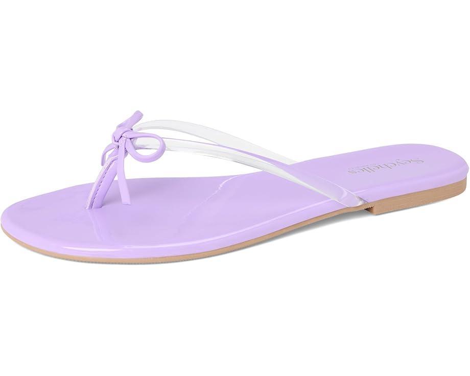 Wish List Zebra V Leather Sandal Product Image