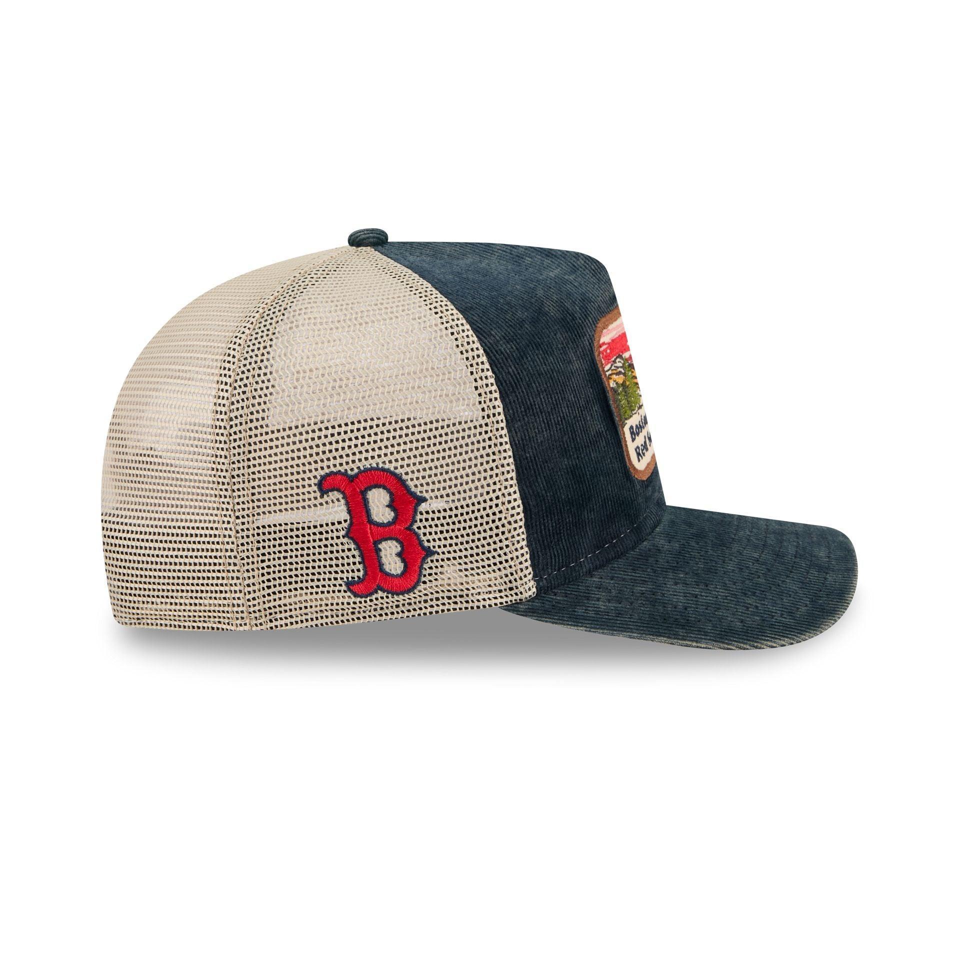 Boston Red Sox Vintage Landscape 9FIFTY A-Frame Trucker Hat Male Product Image