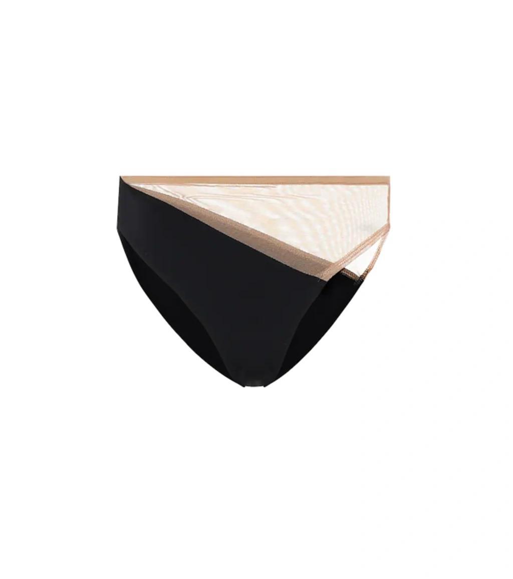 Norma Kamali Snake Mesh Swim Bottom Product Image