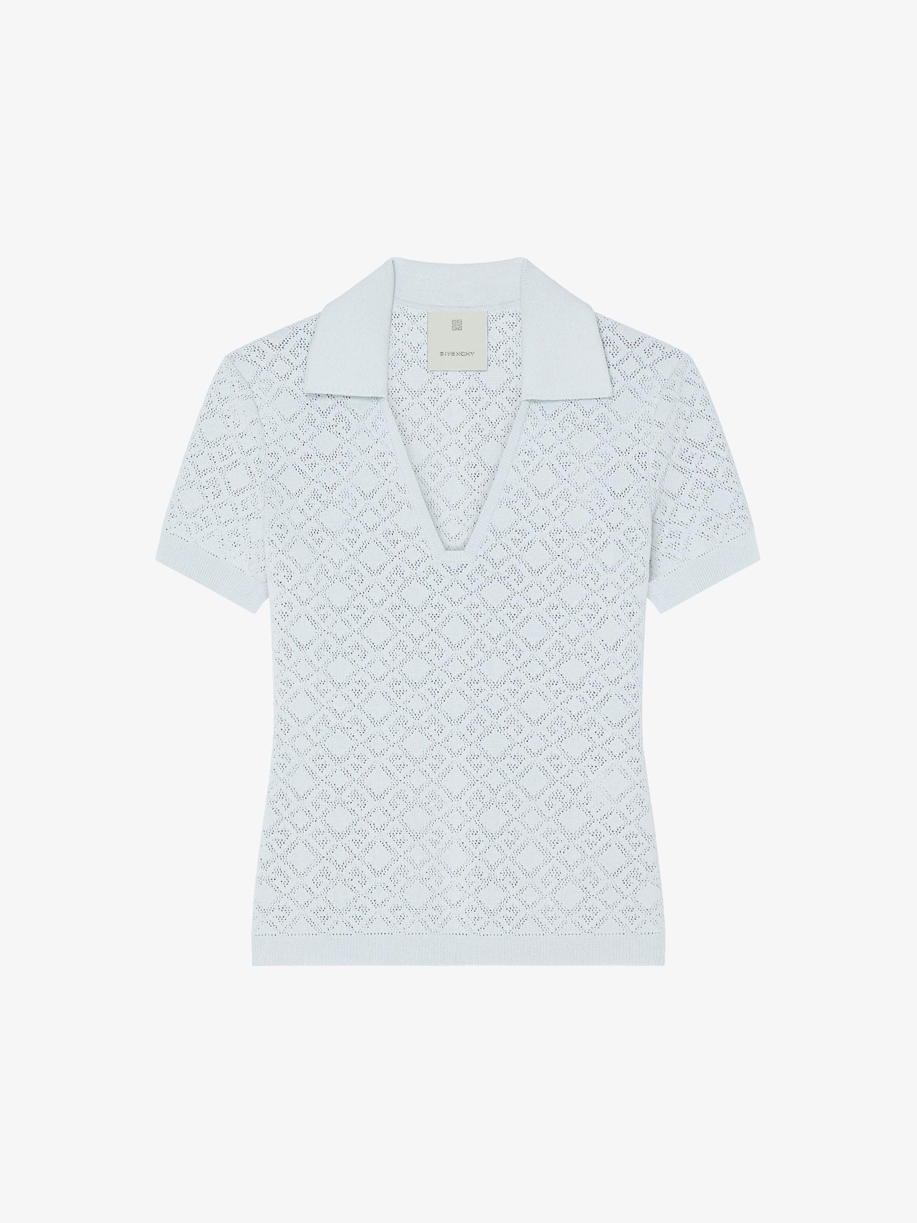 Slim fit polo in monogram 72 jacquard Product Image