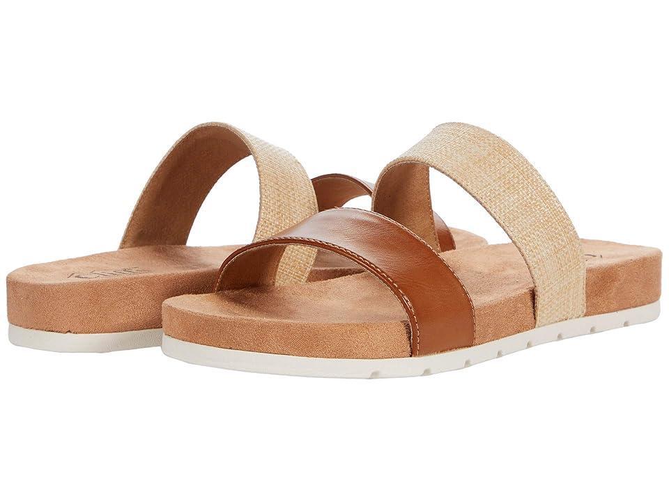 Cliffs by White Mountain Tahlie Women's Slide Sandals, Size: 8, White Es Print Product Image