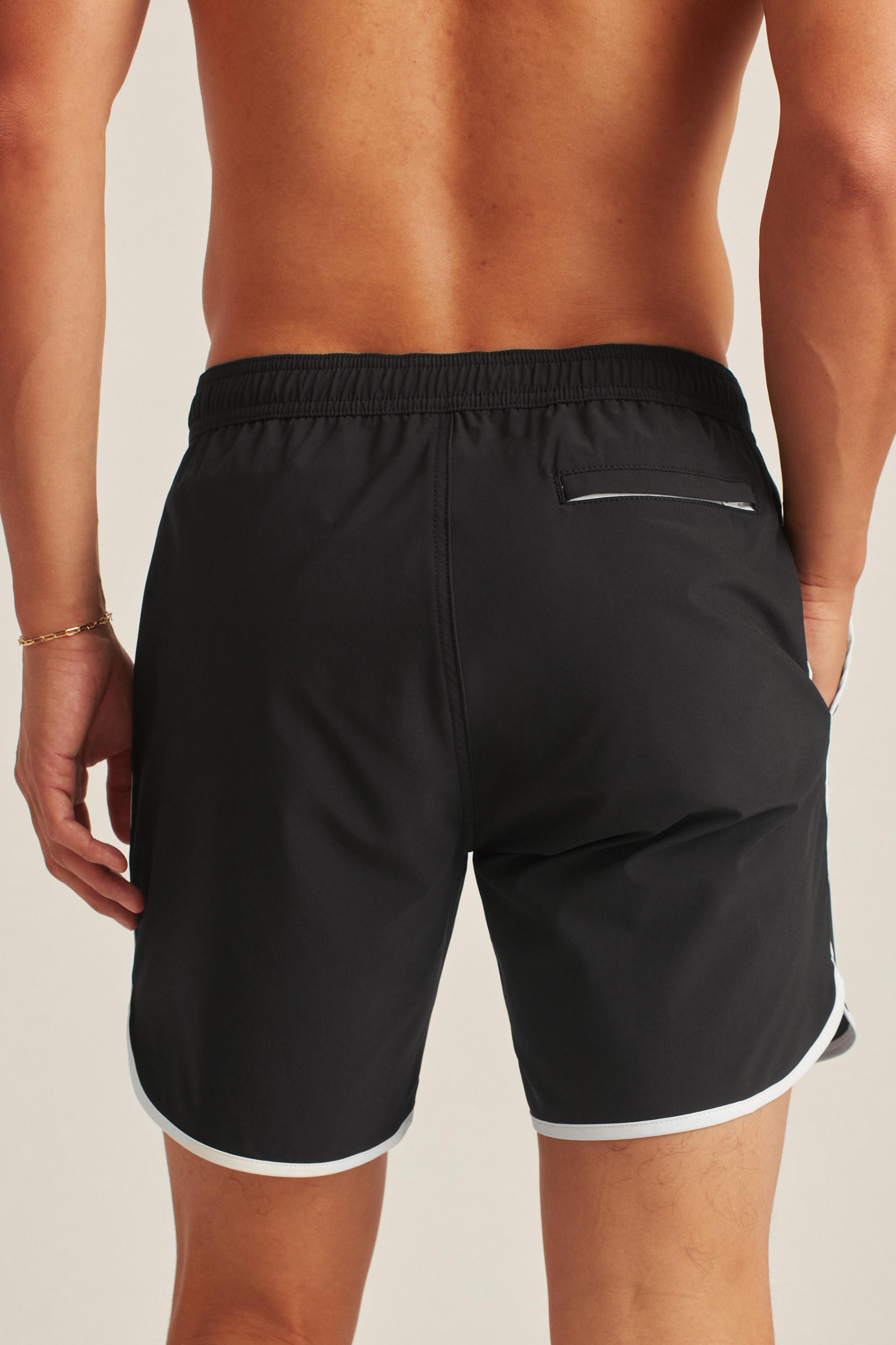 Throwback Swim Trunks Product Image