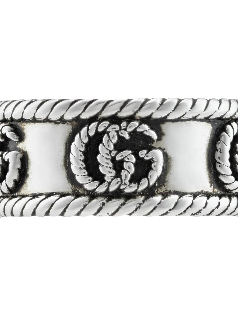 sterling silver GG Marmont ring Product Image