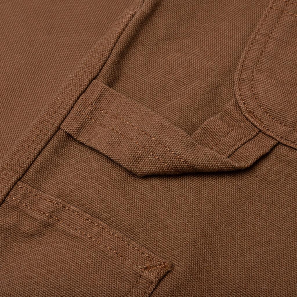 Slim Fit Washed Cotton Blend Chinos in Sage Product Image