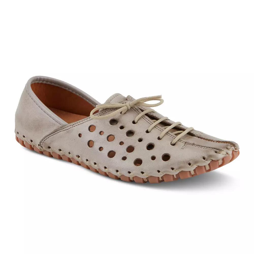 Spring Step Moonwalk Women's Leather Loafers, Size: 37, Grey Product Image