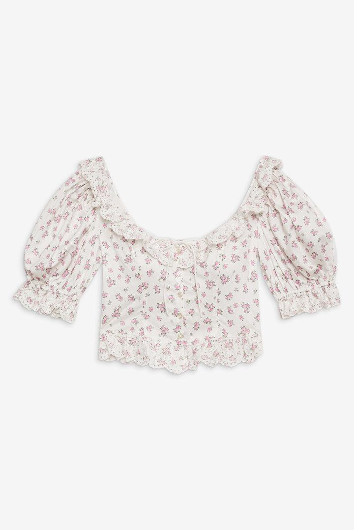 Noam Corset Top — White Product Image