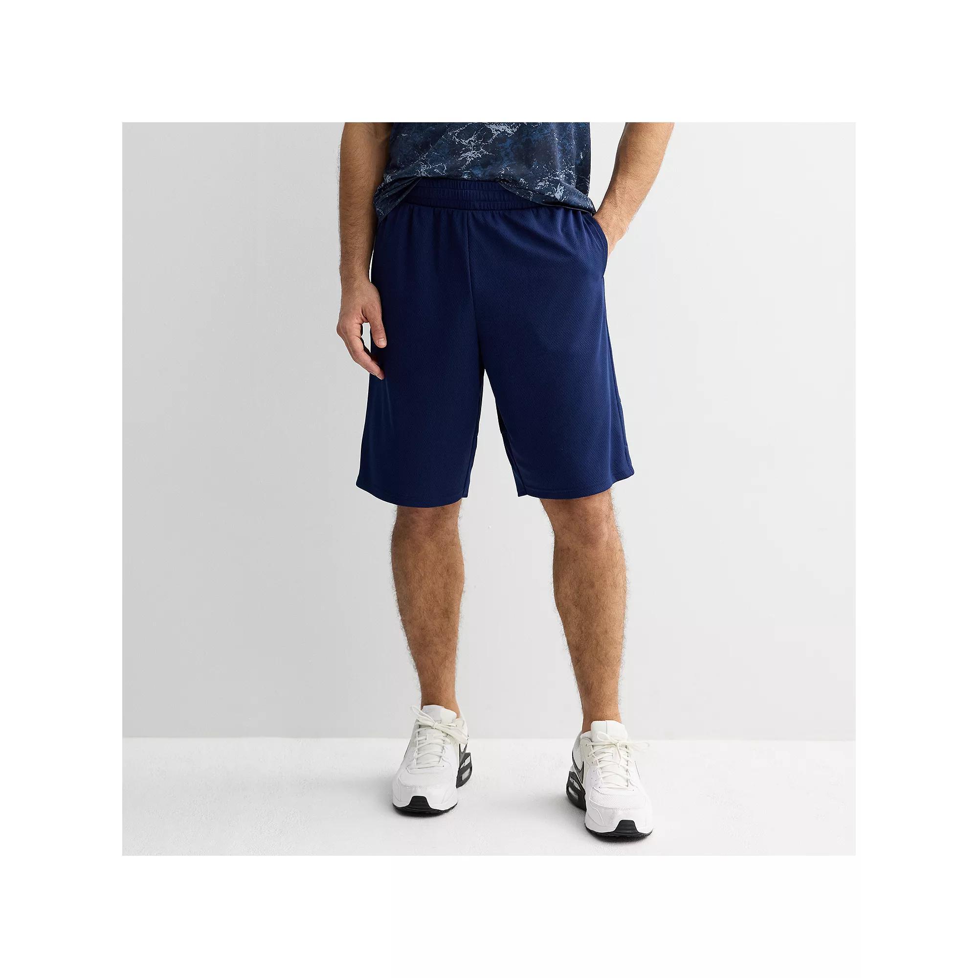 Men's Tek Gear® 10.5 in. Basketball Shorts, Size: XL, Blue Beauty Product Image