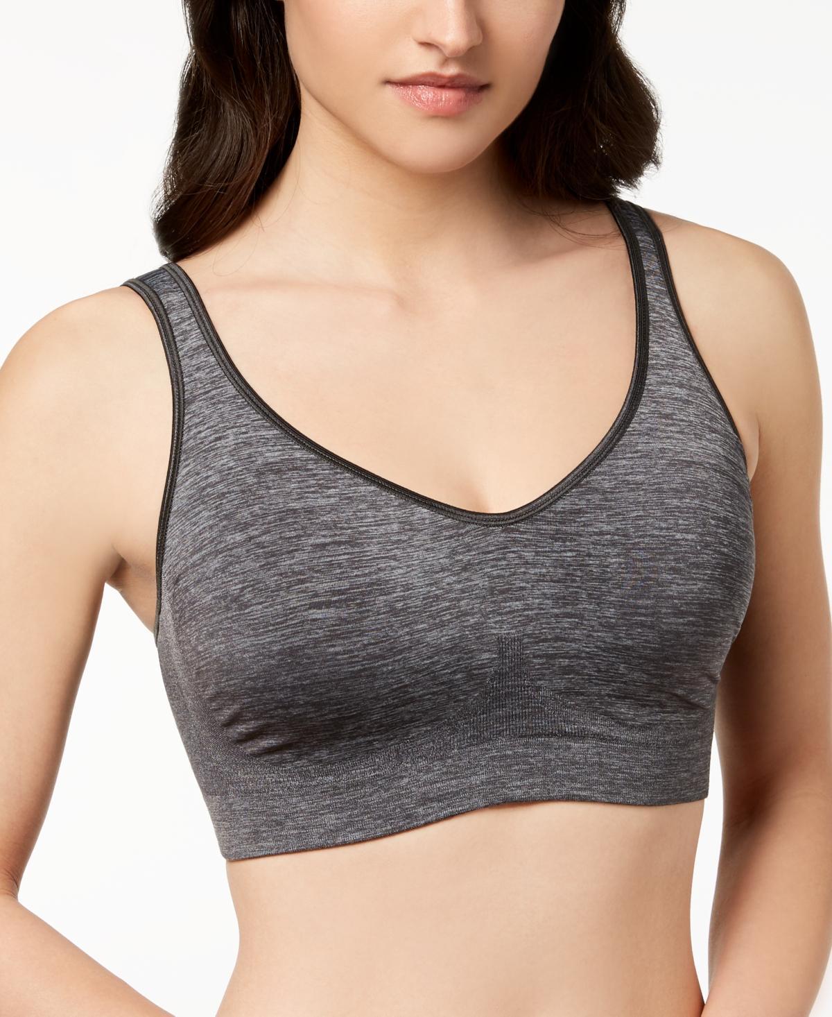 Bali Comfort Revolution Shaping Wireless Bra DF3488, Womens Blue Dot Product Image