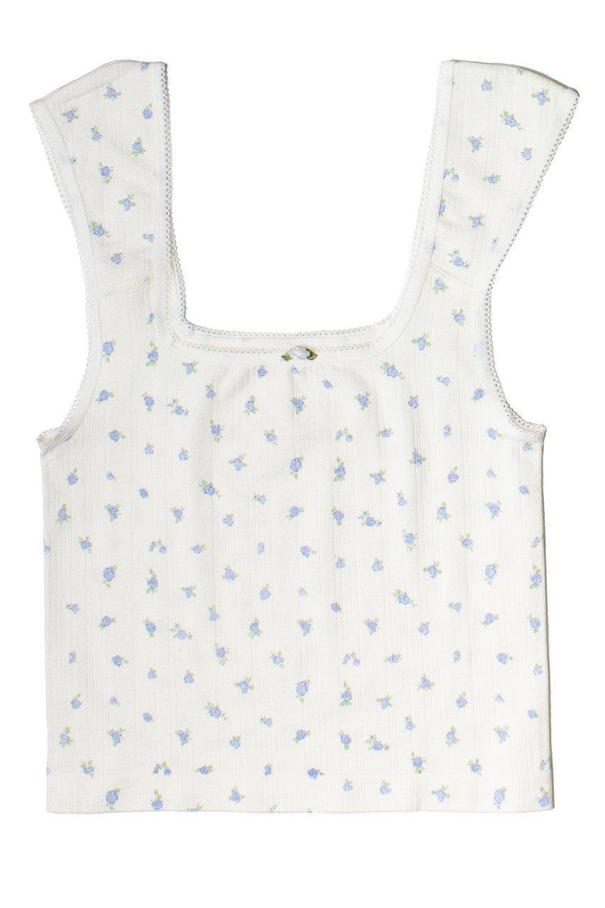 Ditsy Floral Seamless Tank Top Product Image