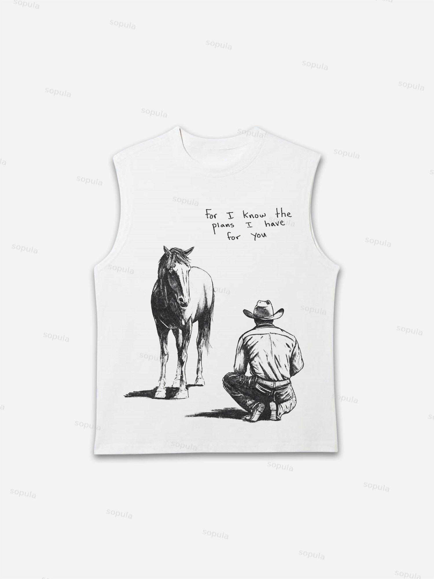 The Cowboys Knew What His Plan Was All Along Tank Top Product Image