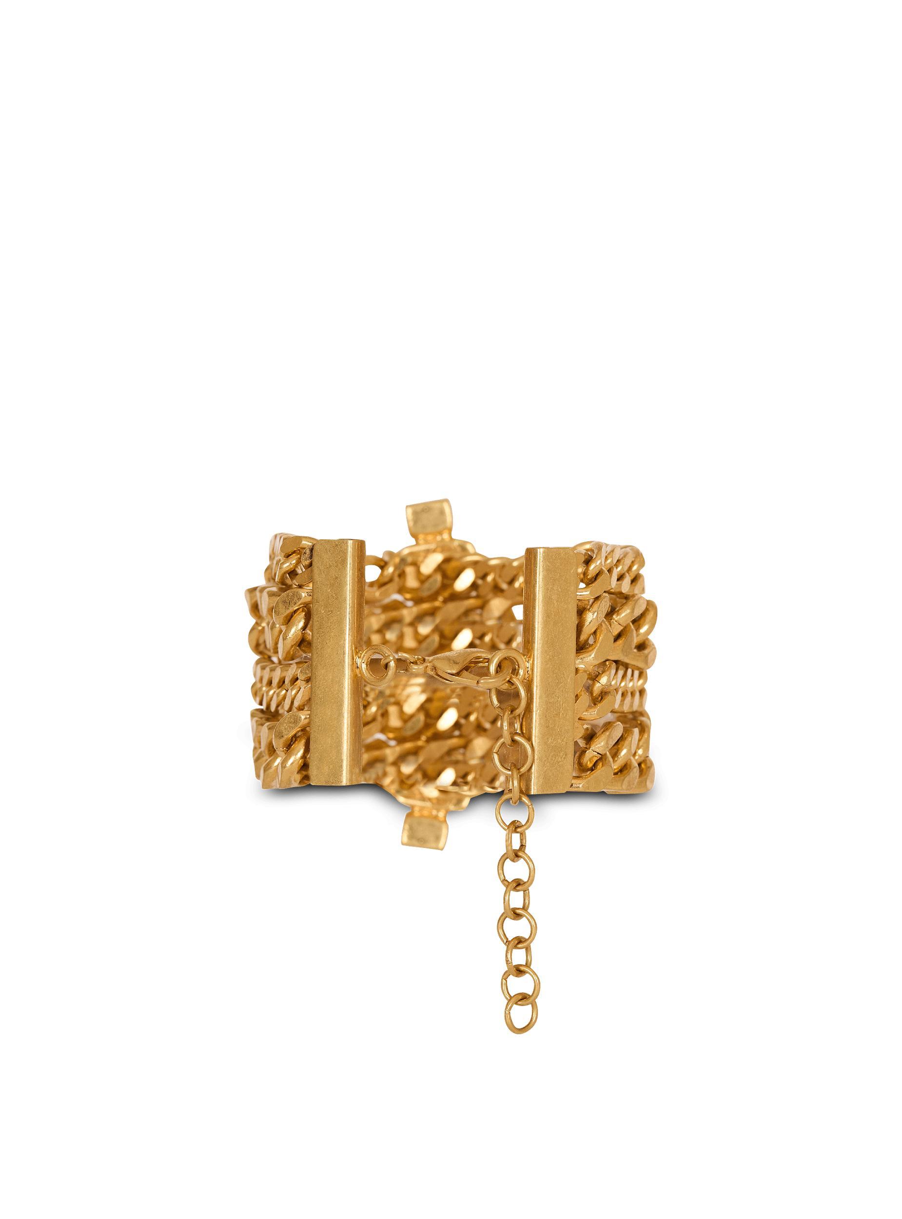 Baroque bracelet with chains and beads Product Image
