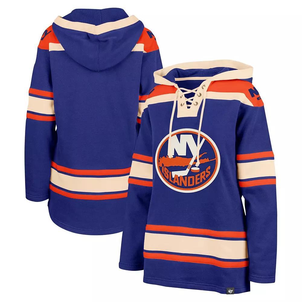 Womens 47 Royal New York Islanders Superior Lacer Pullover Hoodie Product Image