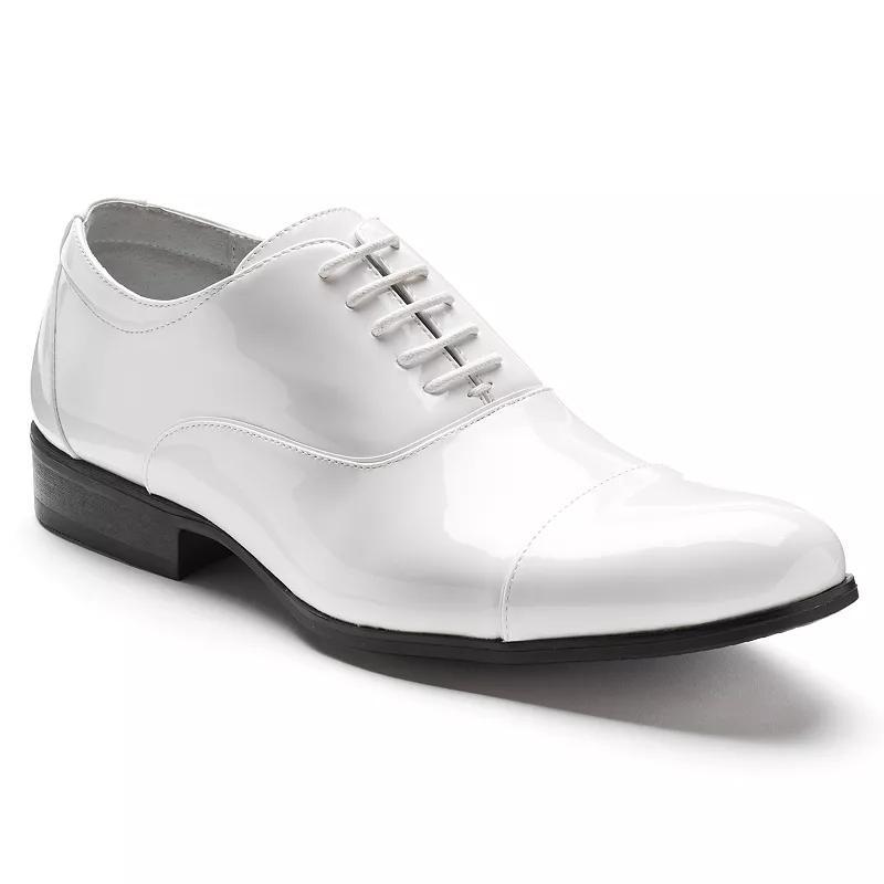 Stacy Adams Gala Men's Oxford Dress Shoes, Size: 11.5 Medium, Black Patent Product Image
