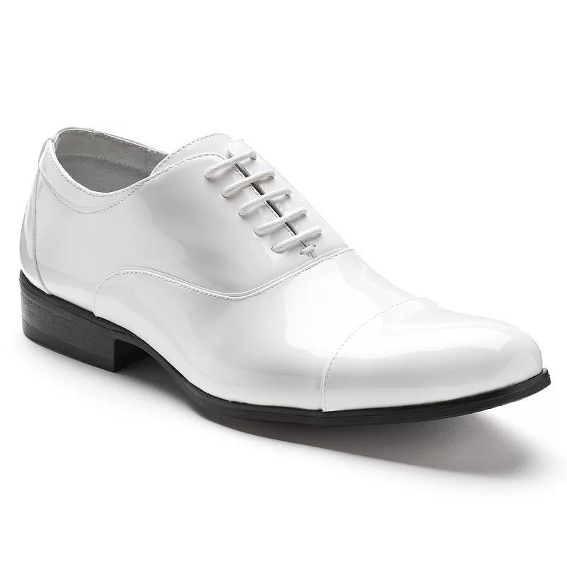 Stacy Adams Gala Men's Oxford Dress Shoes, Size: 11.5 Medium, Black Patent Product Image