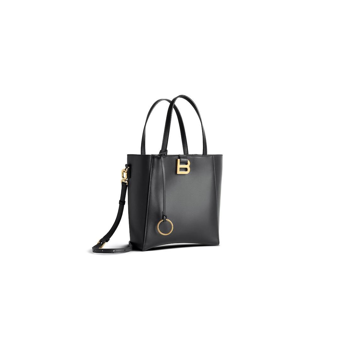 Women's Hourglass Soft Tote Bag Small in Black Product Image