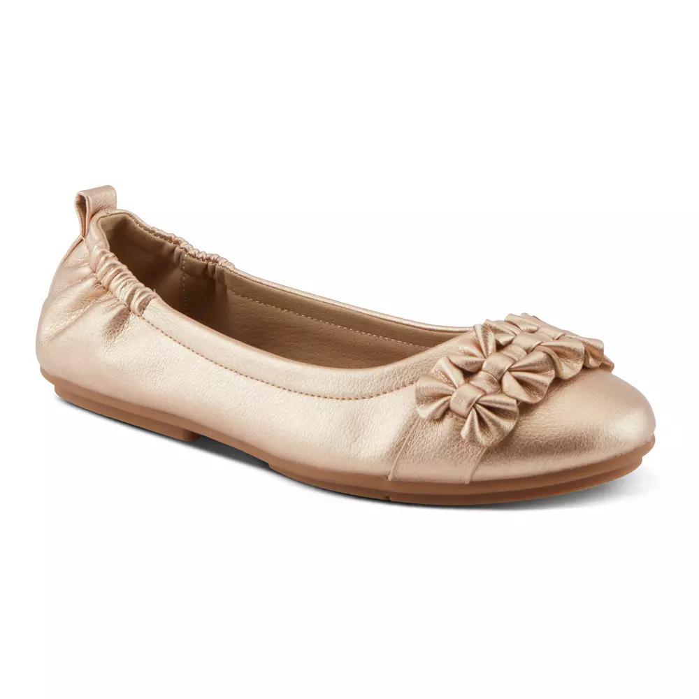 Patrizia Ballay Women's Ballet Flats, Size: 40, Bronze Product Image