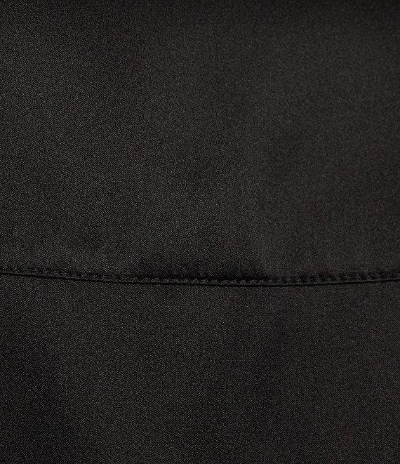 Antonio Melani Yana Button Front Point Collar Long Sleeve Stretch Silk Charmeuse Blouse Product Image