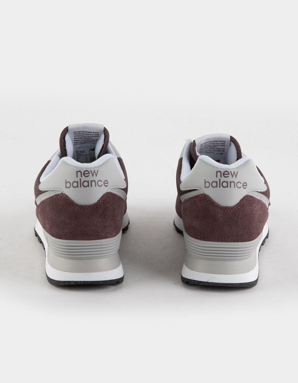 NEW BALANCE 574 Mens Shoes - BURGUNDY Product Image