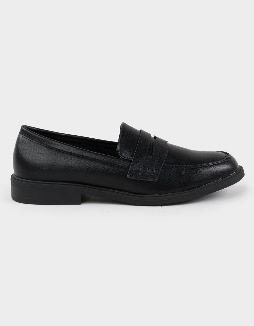 BAMBOO Toro Womens Loafers - BLACK Product Image