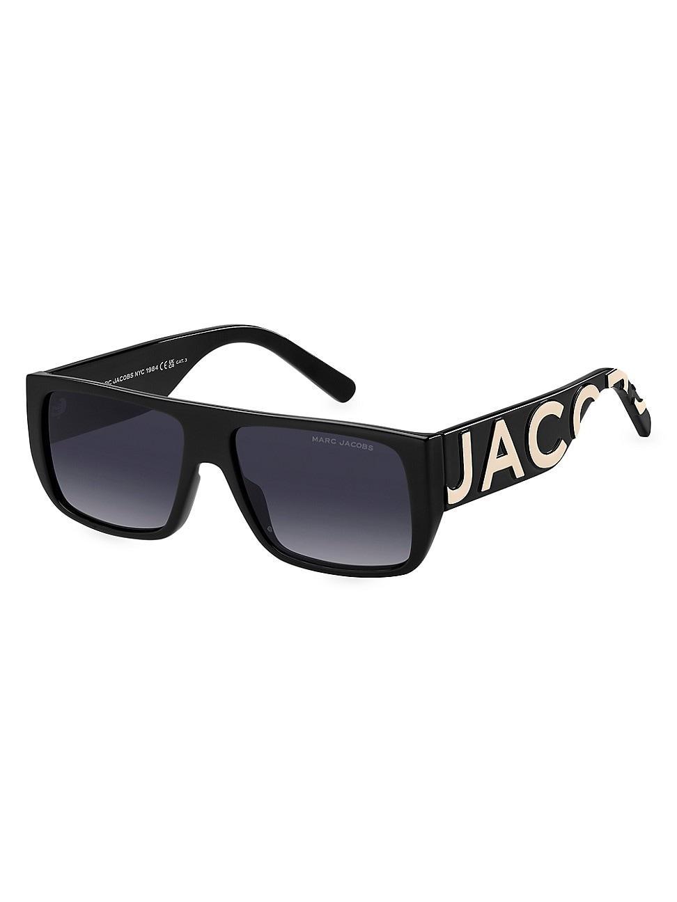Marc Logo 096S Propionate Rectangle Sunglasses Product Image