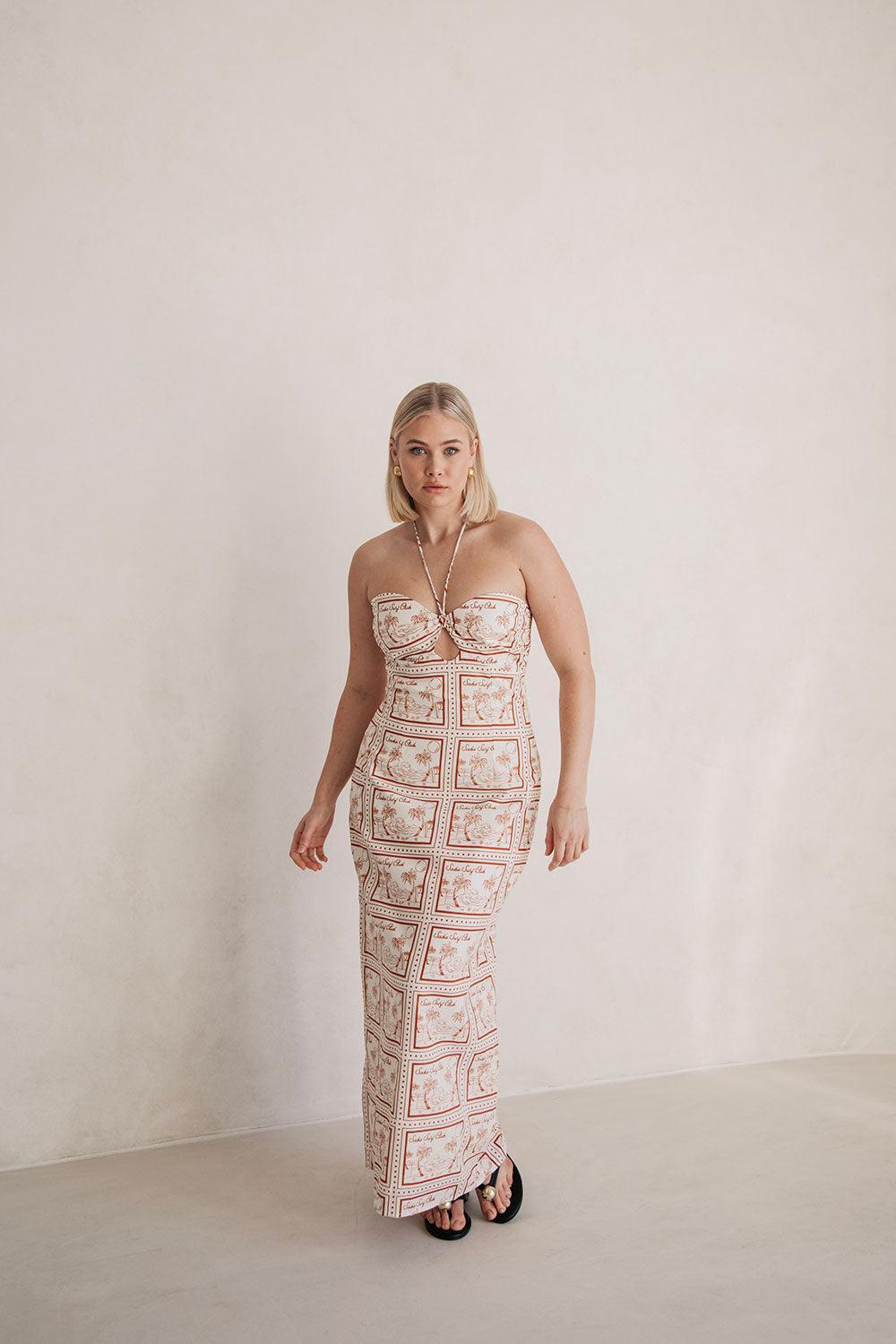 Taylee Midi Dress - Sabo Postcard Product Image